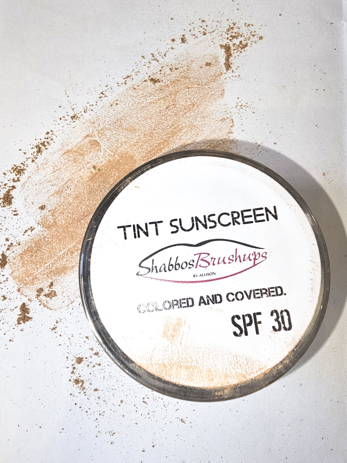 TINT POWDER SUNSCREEN – Shabbos Brushups inc.