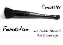 Load image into Gallery viewer, *FOUNDATION/ CONCEALER 2Faced Brush